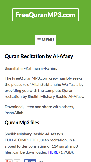 quran mp3 full download mishary